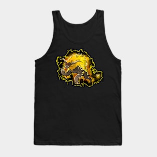 Monster hunter world Enraged Rajang fanged beast Tank Top